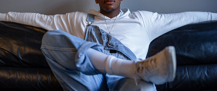 black man